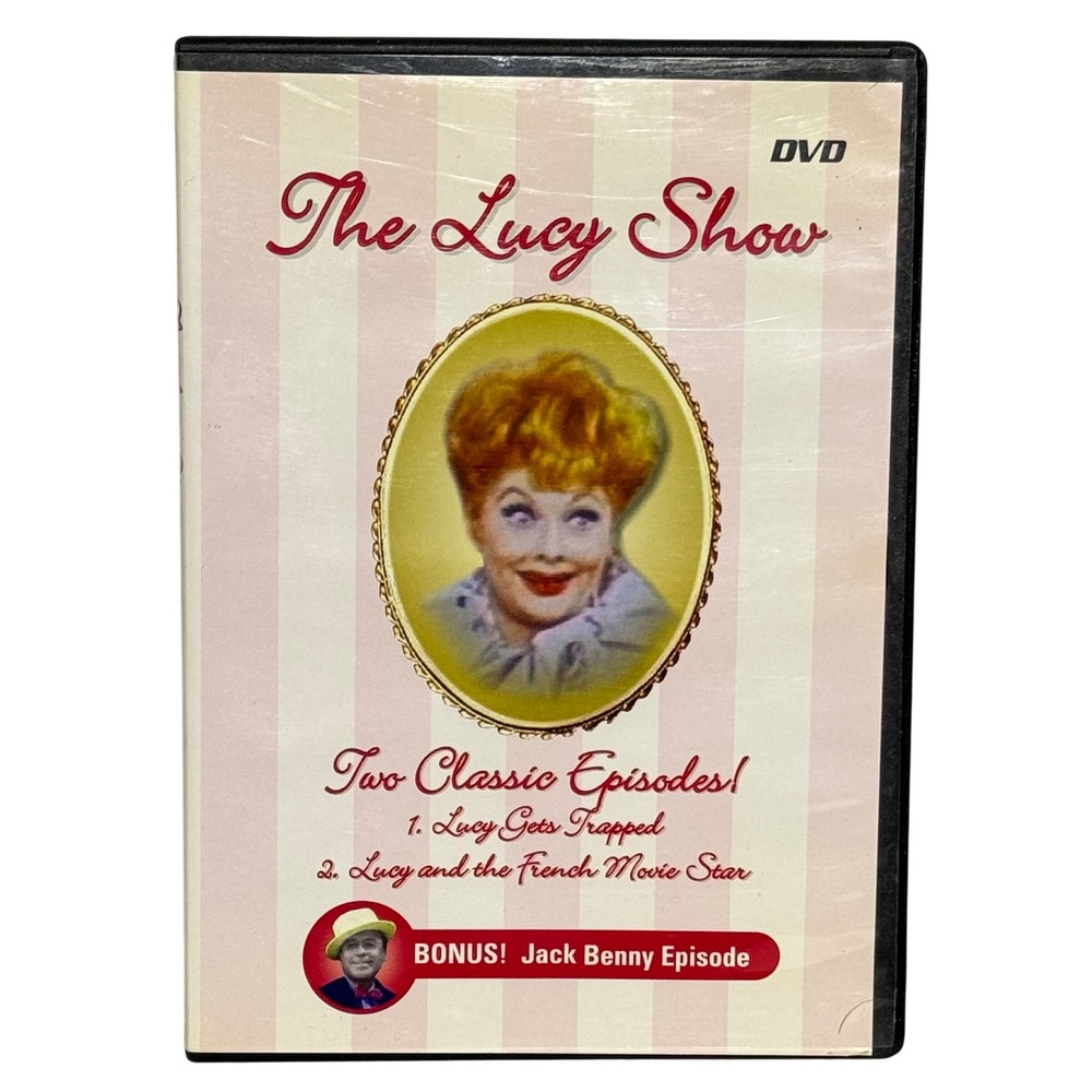 The Lucy Show‎ Three Classic Episodes DVD Lucille Ball - Jack Benny - Vintage TV